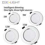 LED Downlight 5W 9W 12W 15W Round Recessed Lamp AC 220~240V Led Bulb Bedroom Kitchen Indoor LED Spot Light