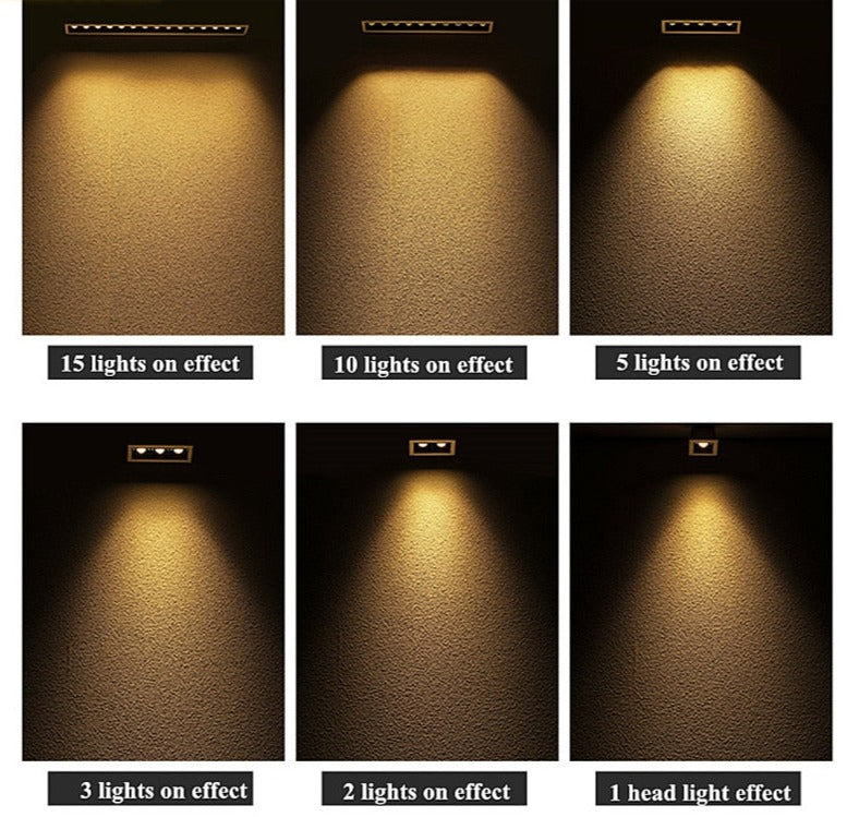 Dimmable LED Downlight Grille lamp Spot Light Indoor 2W/4W/6W/10W/20W/30W Recessed Strip COB ceiling lamp Indoor Lighting