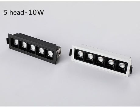 Dimmable LED Downlight Grille lamp Spot Light Indoor 2W/4W/6W/10W/20W/30W Recessed Strip COB ceiling lamp Indoor Lighting