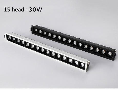 Dimmable LED Downlight Grille lamp Spot Light Indoor 2W/4W/6W/10W/20W/30W Recessed Strip COB ceiling lamp Indoor Lighting