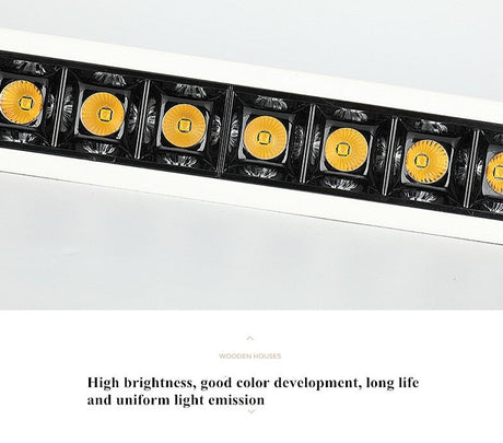 Dimmable LED Downlight Grille lamp Spot Light Indoor 2W/4W/6W/10W/20W/30W Recessed Strip COB ceiling lamp Indoor Lighting