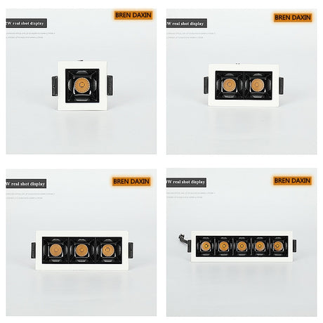 Dimmable LED Downlight Grille lamp Spot Light Indoor 2W/4W/6W/10W/20W/30W Recessed Strip COB ceiling lamp Indoor Lighting