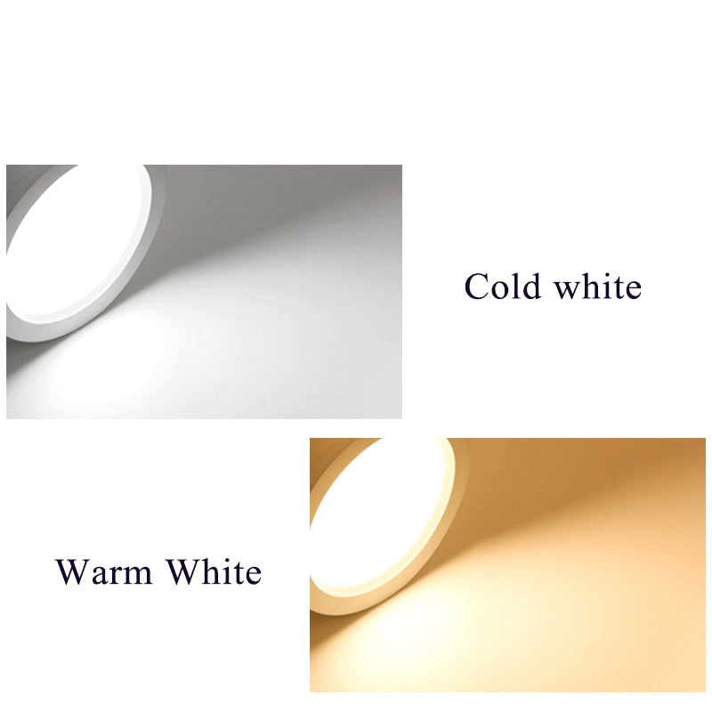 LED Downlight Ceiling Light Indoor Light Ultra-bright Round 12 PCS White 5W 7W 12W 18W AC220V-240V Cold White Warm White