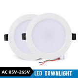 LED Downlight 3W 6W 9W 12W 15W 18W Recessed Round LED Ceiling Lamp AC 110V 220V 240V Indoor Lighting Warm White Cold White Light