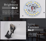 LED Downlight 3W 6W 9W 12W 15W 18W Recessed Round LED Ceiling Lamp AC 110V 220V 240V Indoor Lighting Warm White Cold White Light