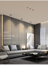 Change color temperature 3000k-6000K Recessed LED Downlight CCT Ceiling Lamp 7W 9W 12w 15w Spotlight Ceiling Fixtures Lighting