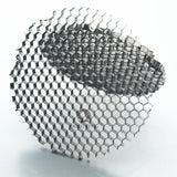 LED Soft light shade hood downlight 10pcs/lot spotlight round honeycomb mesh cover black anti-glare anti-dazzling light aluminum