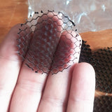 LED Soft light shade hood downlight 10pcs/lot spotlight round honeycomb mesh cover black anti-glare anti-dazzling light aluminum