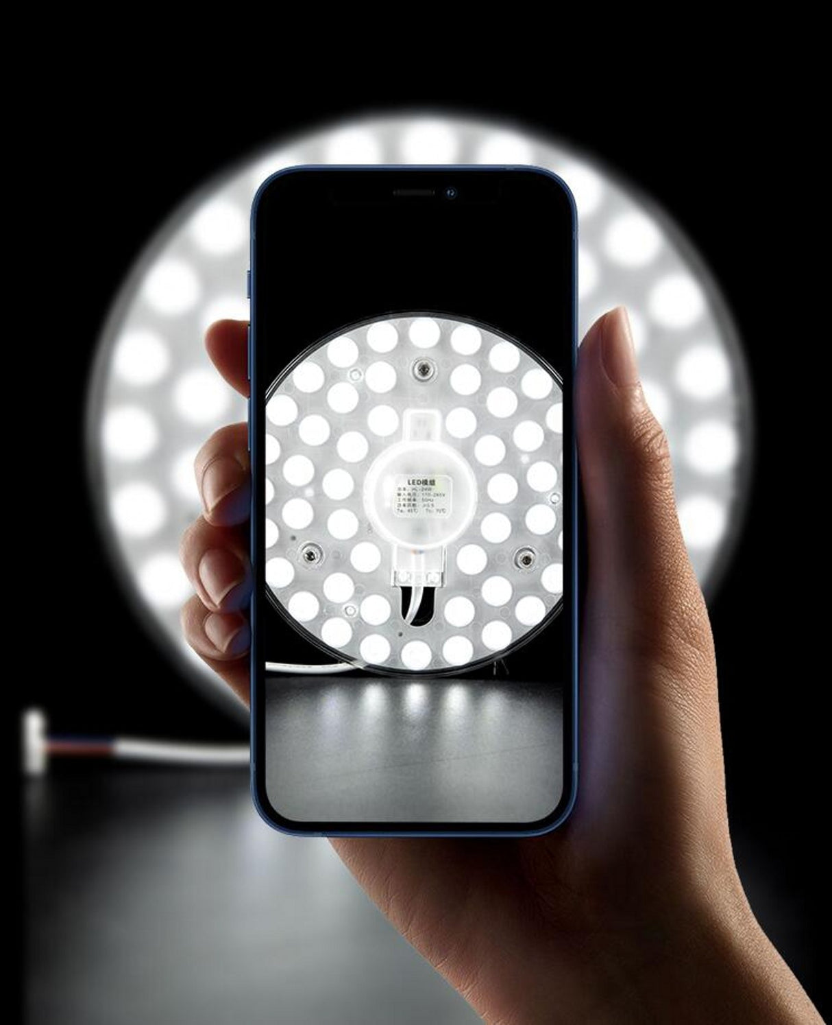 LED Ring PANEL Circle Light SMD LED Round Ceiling board circular lamp board AC 220V 230V 240V LED downlight 50W 36W 24W 18W 12W