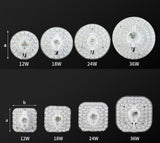 LED Ring PANEL Circle Light SMD LED Round Ceiling board circular lamp board AC 220V 230V 240V LED downlight 50W 36W 24W 18W 12W