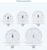 LED Ring PANEL Circle Light SMD LED Round Ceiling board circular lamp board AC 220V 230V 240V LED downlight 50W 36W 24W 18W 12W