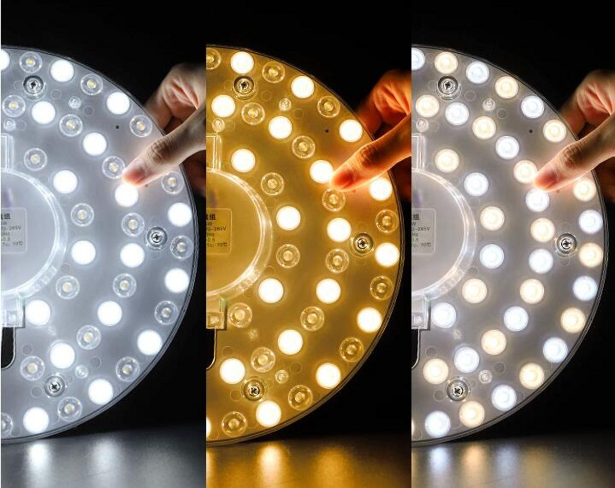 LED Ring PANEL Circle Light SMD LED Round Ceiling board circular lamp board AC 220V 230V 240V LED downlight 50W 36W 24W 18W 12W