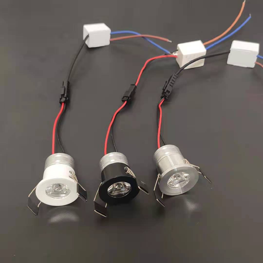 LED MiNi Downlight Under Cabinet Spot Light 3W for Ceiling Recessed Lamp AC85-265V Dimmable Down lights with driver 31mm