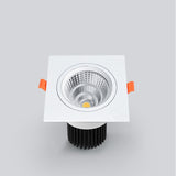 LED COB Downlight Dimmable Led Spotlight Ceiling Lamp 7W-18W Recessed 220V 110V Single DouBle Square Led Spot Light