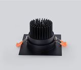 LED COB Downlight Dimmable Led Spotlight Ceiling Lamp 7W-18W Recessed 220V 110V Single DouBle Square Led Spot Light