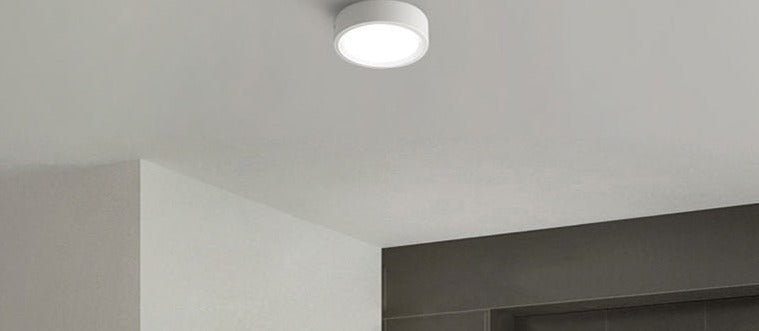 Round Square LED Panel Light Ceiling Lamps 6W/9W/12W/18W/24W Surface Mounted AC86-265V LED Downlights Home Decors Indoor Lighting