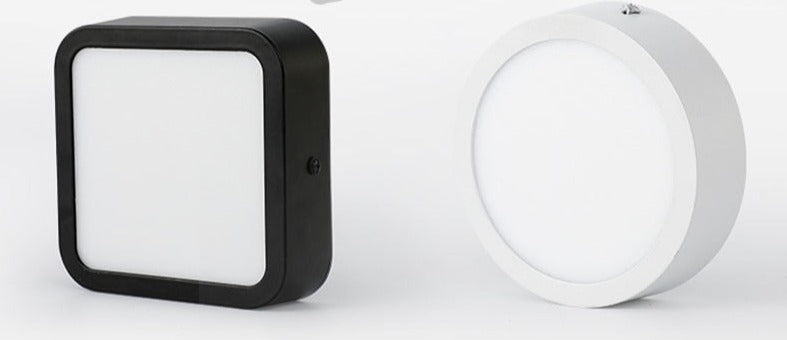 Round Square LED Panel Light Ceiling Lamps 6W/9W/12W/18W/24W Surface Mounted AC86-265V LED Downlights Home Decors Indoor Lighting