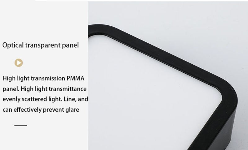 Round Square LED Panel Light Ceiling Lamps 6W/9W/12W/18W/24W Surface Mounted AC86-265V LED Downlights Home Decors Indoor Lighting