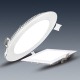 LED Panel Light 3W 4W 6W 9W 12W 15W 18W Recessed Ceiling LED Downlight Indoor lighting Spot Light Slim design home renovation