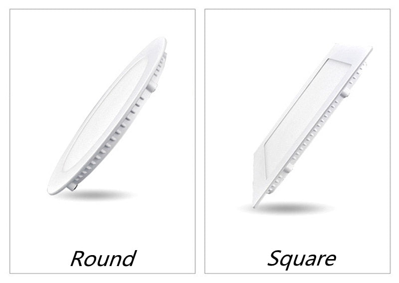 LED Panel Light 3W 4W 6W 9W 12W 15W 18W Recessed Ceiling LED Downlight Indoor lighting Spot Light Slim design home renovation