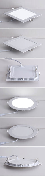 LED Panel Light 3W 4W 6W 9W 12W 15W 18W Recessed Ceiling LED Downlight Indoor lighting Spot Light Slim design home renovation