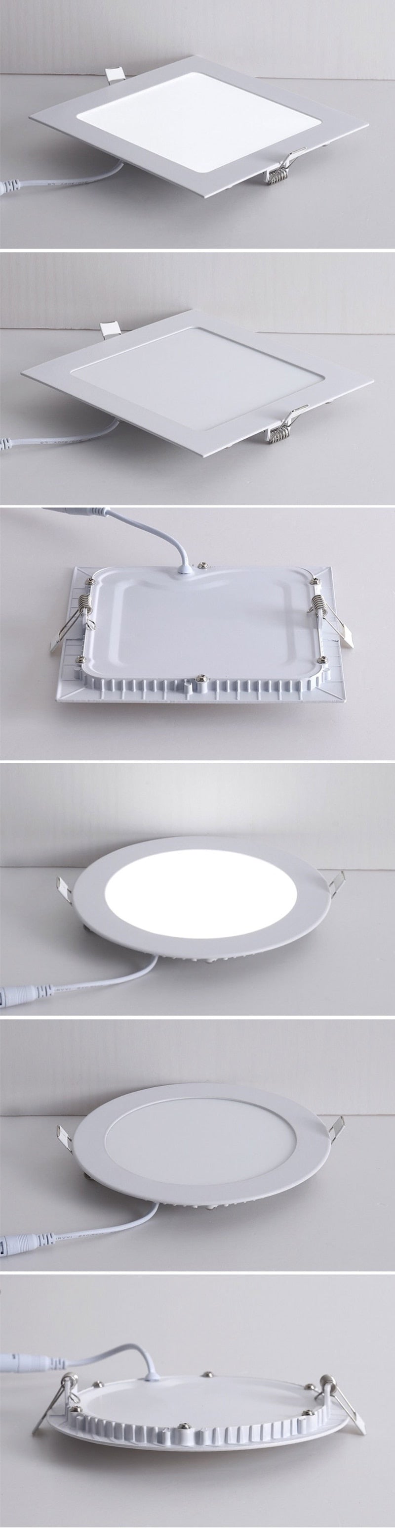 LED Panel Light 3W 4W 6W 9W 12W 15W 18W Recessed Ceiling LED Downlight Indoor lighting Spot Light Slim design home renovation