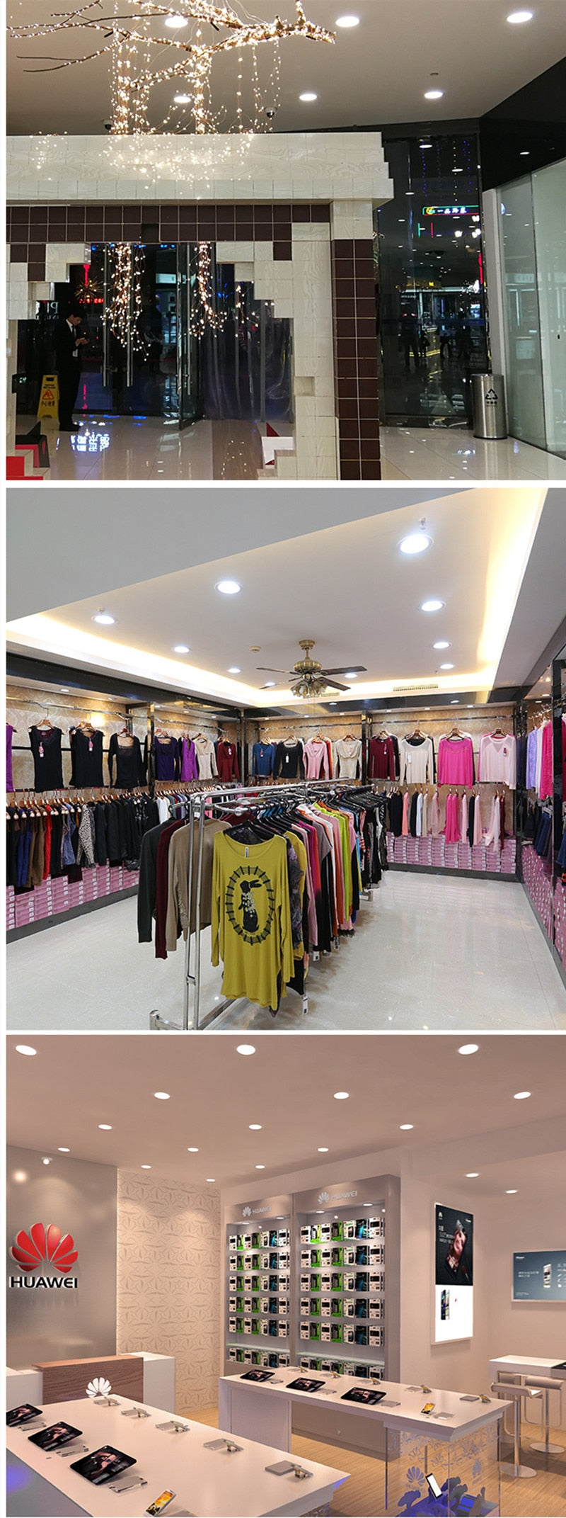 LED Panel Light 3W 4W 6W 9W 12W 15W 18W Recessed Ceiling LED Downlight Indoor lighting Spot Light Slim design home renovation