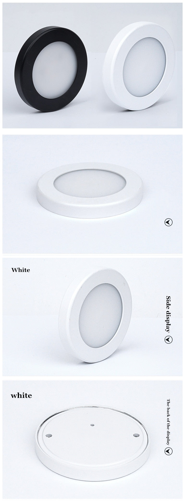 LED Downlight Mini Surface Mounted 220V 240V 5W 7W Panel Spot Light Ultra thin Indoor Lighting Home Kitchen Cabinet Lamp