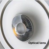 LED Lights 360° Rotating Ceiling Lamp Golden Track Light led Downlight Surface Spotlight Indoor Lighting Living Room Spot Light