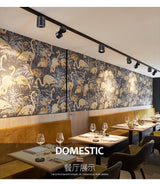 LED Lights 360° Rotating Ceiling Lamp Golden Track Light led Downlight Surface Spotlight Indoor Lighting Living Room Spot Light