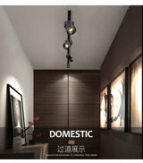 LED Lights 360° Rotating Ceiling Lamp Golden Track Light led Downlight Surface Spotlight Indoor Lighting Living Room Spot Light