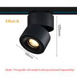 LED Lights 360° Rotating Ceiling Lamp Golden Track Light led Downlight Surface Spotlight Indoor Lighting Living Room Spot Light