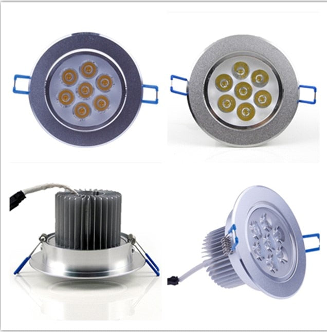 Bridgelux LED downlight,700LM, include the drive,AC85-265V,CE&amp;ROHS, 2 year warranty 7W Spotlight