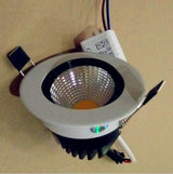 Round Recessed LED Downlight 100-240V COB LED Spot Lamp 5W Angle Adjustable Ceiling Downlight for Home/Office