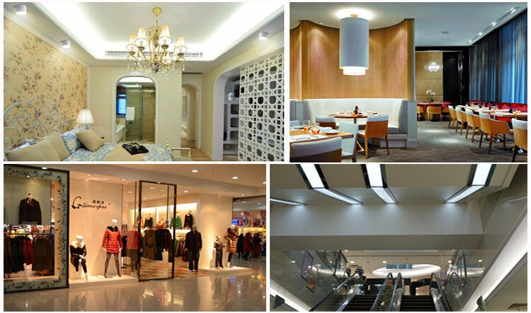 Surface Mounted 12W/18W LED Downlights AC110V/AC220V LED Downlight With White/Cold White/Black/White Housing Colors