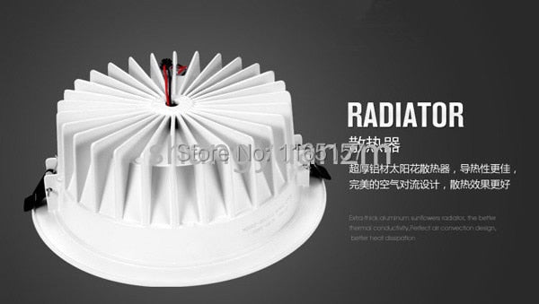 Toika 8inch lamp 21w LED downlights living room bedroom kitchen recessed LED downlight