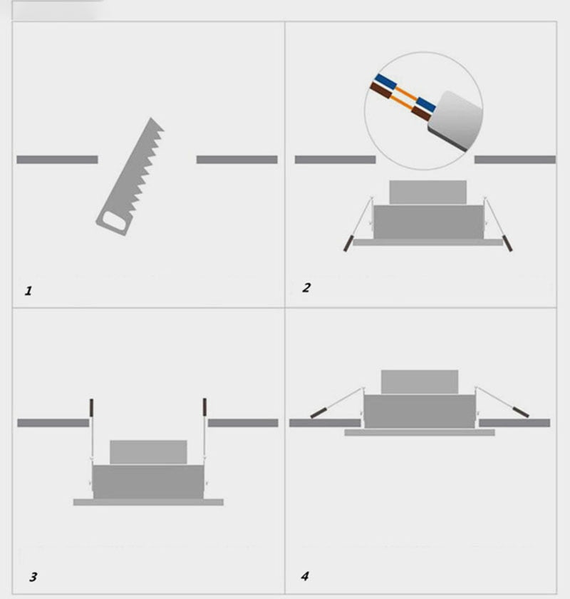 Light Recessed LED Lamp Dimmable Downlight COB Lamp Head 7W 10W 15W 20W 30W LED Spot Light Decoration Ceiling Lamp AC85-265V