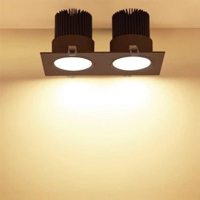 Light Recessed LED Lamp Dimmable Downlight COB Lamp Head 7W 10W 15W 20W 30W LED Spot Light Decoration Ceiling Lamp AC85-265V