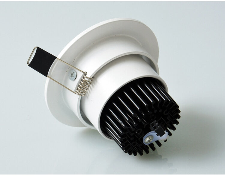 LED Downlight 10W/15W/20W/30W COB LED Downlight Dimmable LED Indoor recessed down lamps AC85-265V Warm Cold Natural white