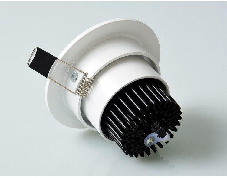 LED Downlight 10W/15W/20W/30W COB LED Downlight Dimmable LED Indoor recessed down lamps AC85-265V Warm Cold Natural white