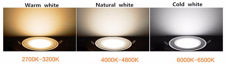 LED Downlight 10W/15W/20W/30W COB LED Downlight Dimmable LED Indoor recessed down lamps AC85-265V Warm Cold Natural white