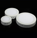 LED Downlight 20pcs/lotS 6W 12W 18W Round/Square Led Panel Light Surface Mounted Led Downlight AC 85-265V