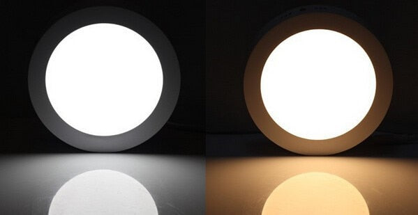 LED Downlight 20pcs/lotS 6W 12W 18W Round/Square Led Panel Light Surface Mounted Led Downlight AC 85-265V