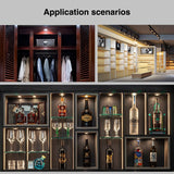 Miboxer 12V 3W Mini Single Color CCT RGB RGBW Dimmable  LED Waterproof Spot Light Cabinet Lamp Wardrobe Showcase  Downlight