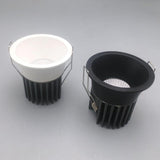 Dimmable LED Downlight 10W 12W 15W Spot LED DownLight 10 PCS Dimmable 110V 220V LED Spot Recessed Downlight