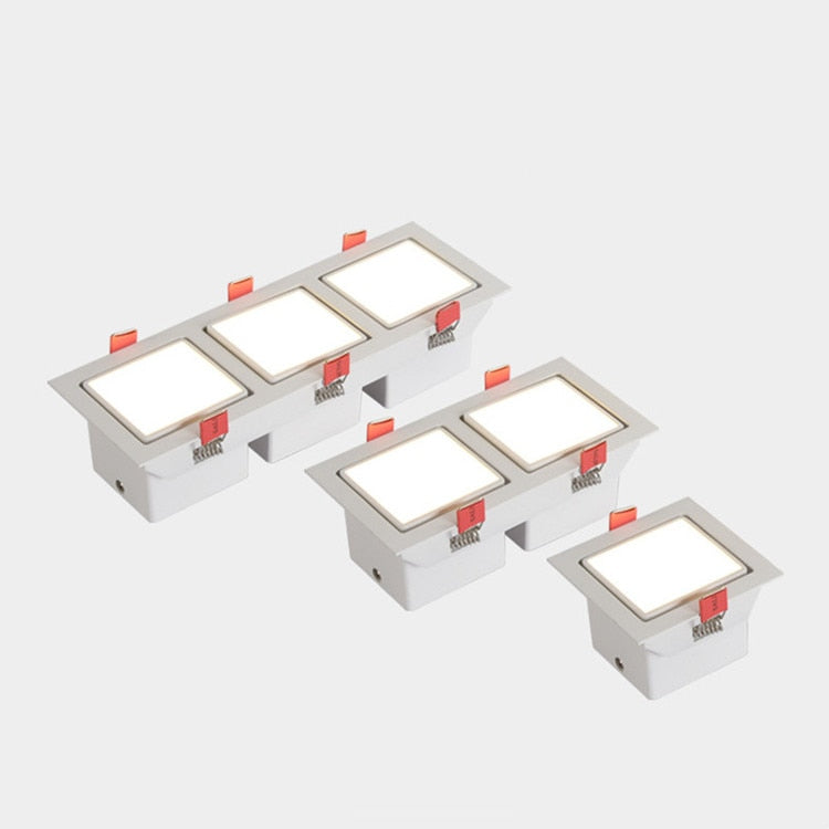 ACETIDE LED Ceiling downlight Angle Adjust 60degree Recessed led Downlight 7W 14W Ceiling Spot Light fixture 3000K--6000K 220V