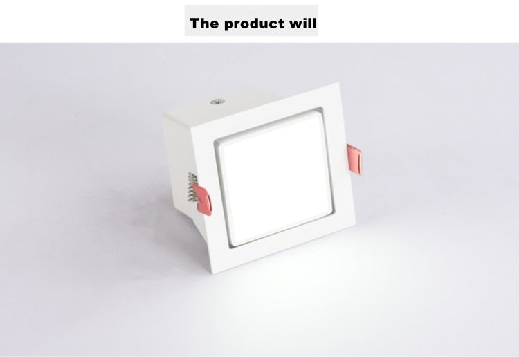 ACETIDE LED Ceiling downlight Angle Adjust 60degree Recessed led Downlight 7W 14W Ceiling Spot Light fixture 3000K--6000K 220V