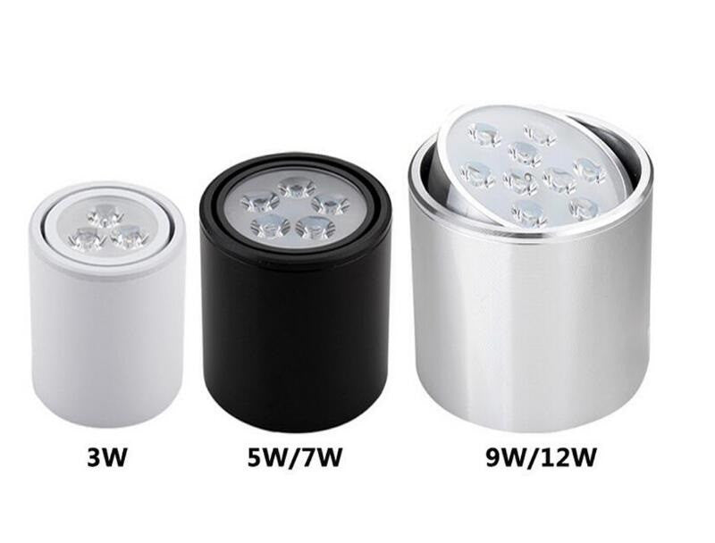 Super LED Downlight Round 3W 5W 7W 9W 12W down lights, exhibition,decorative lighting ceiling Downlight
