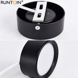 LED Ceiling surface mounted downlight 3W 5W 7W 9W 12W AC86V~220V LED ceiling lamp round ultra-thin spotlight indoor lighting