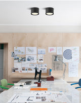 LED Ceiling surface mounted downlight 3W 5W 7W 9W 12W AC86V~220V LED ceiling lamp round ultra-thin spotlight indoor lighting